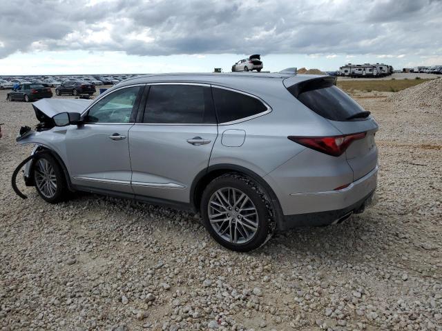 5J8YE1H85NL012642 - 2022 ACURA MDX ADVANCE SILVER photo 2