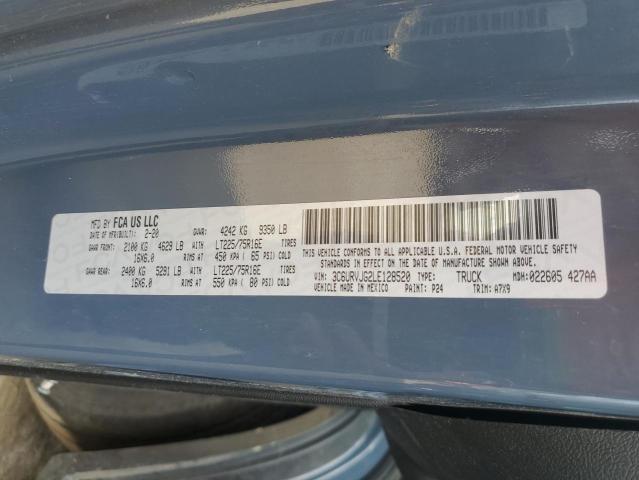 3C6URVJG2LE128520 - 2020 RAM PROMASTER 3500 HIGH 蓝色 照片 13