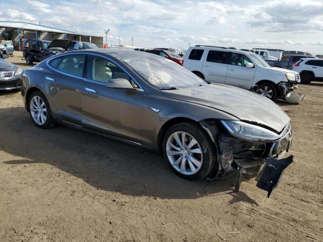 5YJSA1E2XGF129462 - 2016 TESLA MODEL S Ոսկեգույն լուսանկար 4