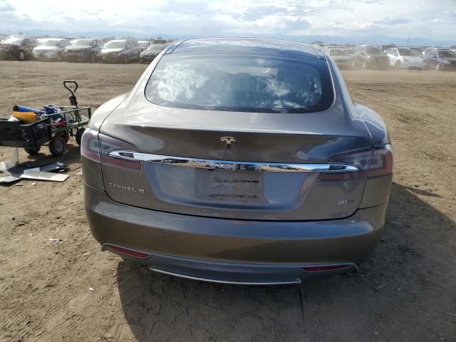 5YJSA1E2XGF129462 - 2016 TESLA MODEL S Ոսկեգույն լուսանկար 6