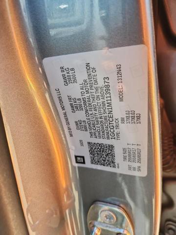 1GCGTCEN1M1139873 - 2021 CHEVROLET COLORADO LT GRAY photo 12