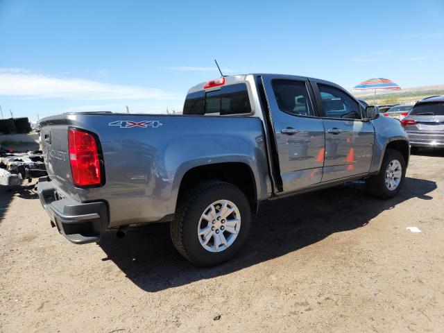 1GCGTCEN1M1139873 - 2021 CHEVROLET COLORADO LT GRAY photo 3