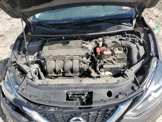 3N1AB7AP6HY344858 - 2017 NISSAN SENTRA S GRAY photo 11