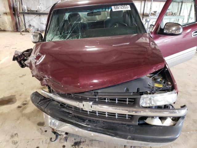 1GCGK24U2YE283159 - 2000 CHEVROLET SILVERADO K2500 MAROON photo 11