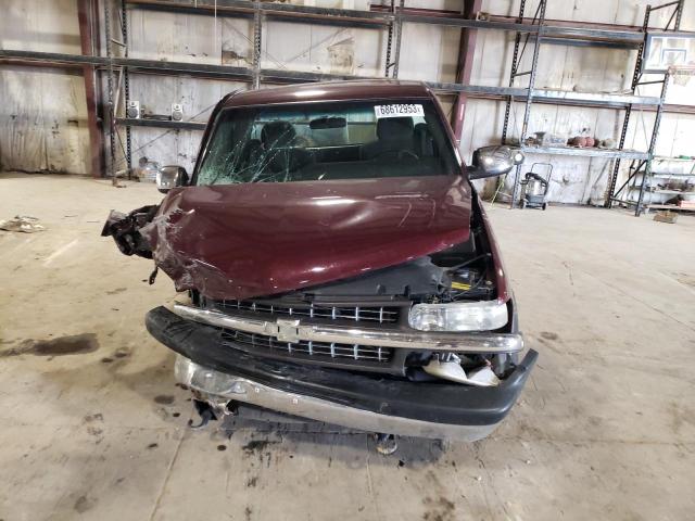 1GCGK24U2YE283159 - 2000 CHEVROLET SILVERADO K2500 MAROON photo 5