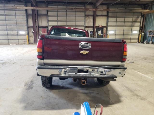 1GCGK24U2YE283159 - 2000 CHEVROLET SILVERADO K2500 MAROON photo 6