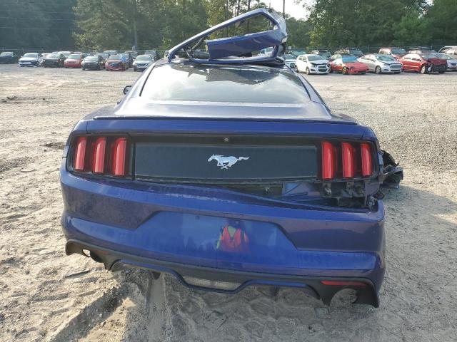 1FA6P8TH3F5329167 - 2015 FORD MUSTANG BLUE photo 6