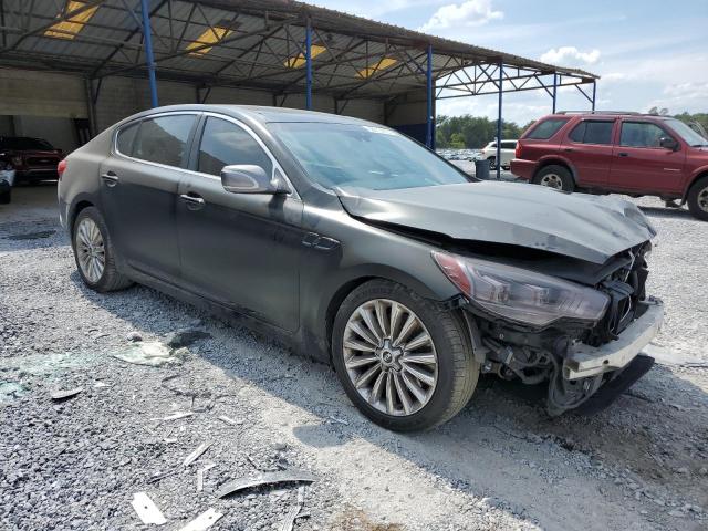 KNALW4D41F6021121 - 2015 KIA K900 CHARCOAL photo 4