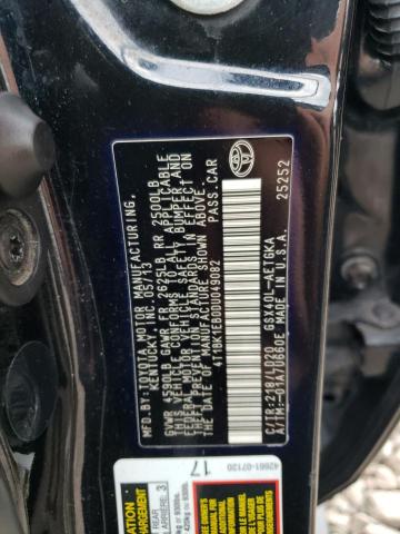 4T1BK1EB0DU049082 - 2013 TOYOTA AVALON BASE 黑色 照片 12