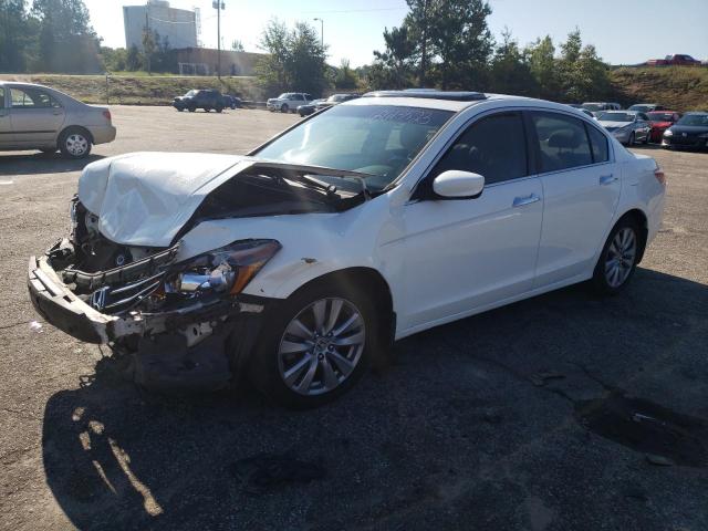 1HGCP3F81BA025155 - 2011 HONDA ACCORD EXL WHITE photo 1