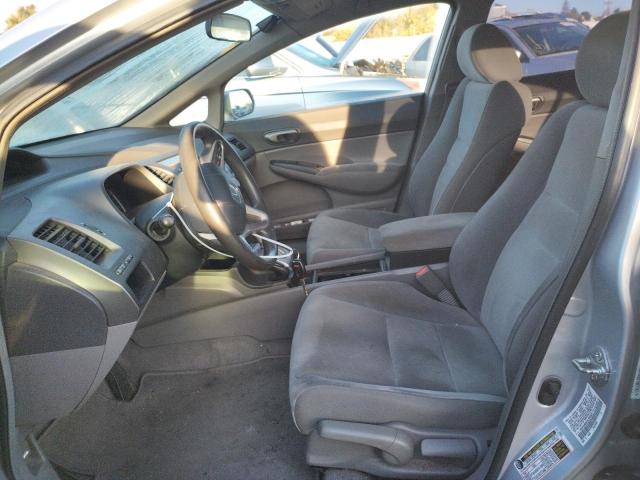 1HGFA46549L000629 - 2009 HONDA CIVIC GX SILVER photo 7