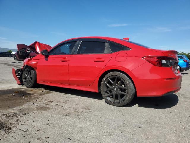 2HGFE2F57NH576621 - 2022 HONDA CIVIC SPORT 红色 照片 2