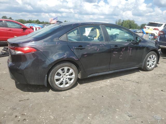 5YFEPMAE4MP169257 - 2021 TOYOTA COROLLA LE Schwarz Foto 3