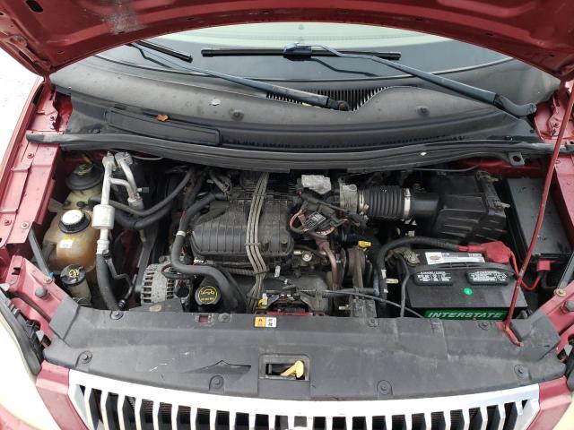 2MRZA21285BJ02889 - 2005 MERCURY MONTEREY CONVENIENCE BURGUNDY photo 12