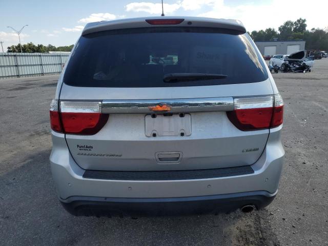 1C4RDHDG9DC648703 - 2013 DODGE DURANGO CREW SILVER photo 6