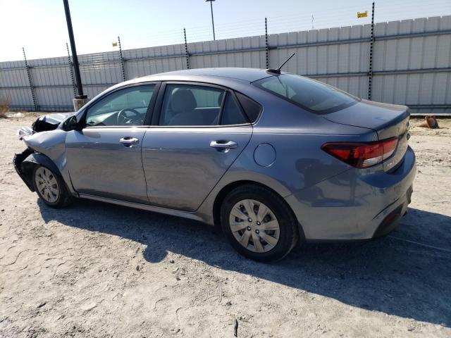 3KPA24AD3LE347941 - 2020 KIA RIO LX SILVER photo 2