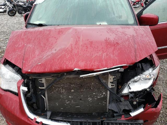 2C4RC1BG9DR559170 - 2013 CHRYSLER TOWN & COU TOURING ბურგუნდია ფოტო 11