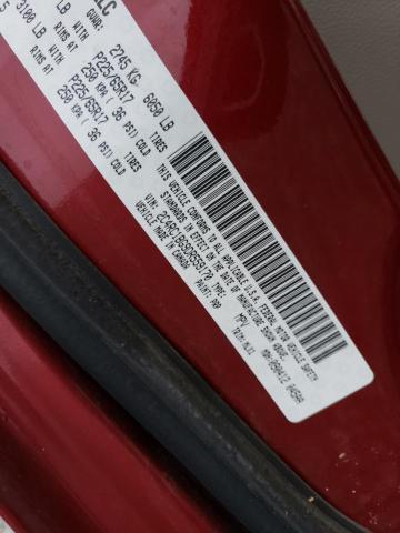 2C4RC1BG9DR559170 - 2013 CHRYSLER TOWN & COU TOURING ბურგუნდია ფოტო 12