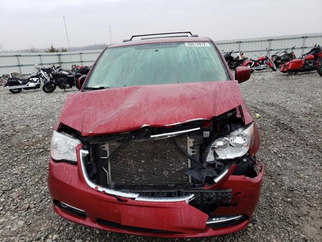 2C4RC1BG9DR559170 - 2013 CHRYSLER TOWN & COU TOURING ბურგუნდია ფოტო 5