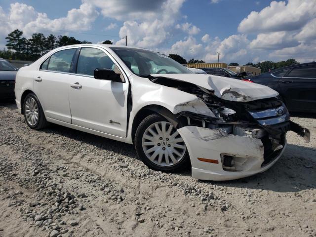 3FADP0L36AR295289 - 2010 FORD FUSION HYBRID WHITE photo 4