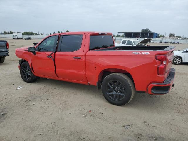 1GCPDBEK4NZ644435 - 2022 CHEVROLET SILVERADO K1500 CUSTOM RED photo 2