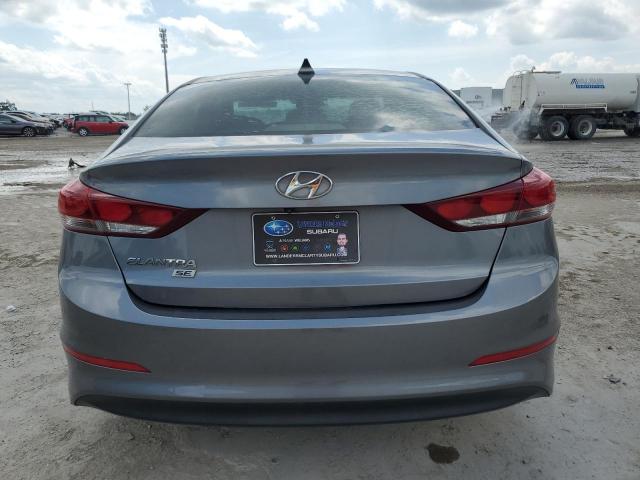 5NPD74LF8JH362943 - 2018 HYUNDAI ELANTRA SE GRAY photo 6