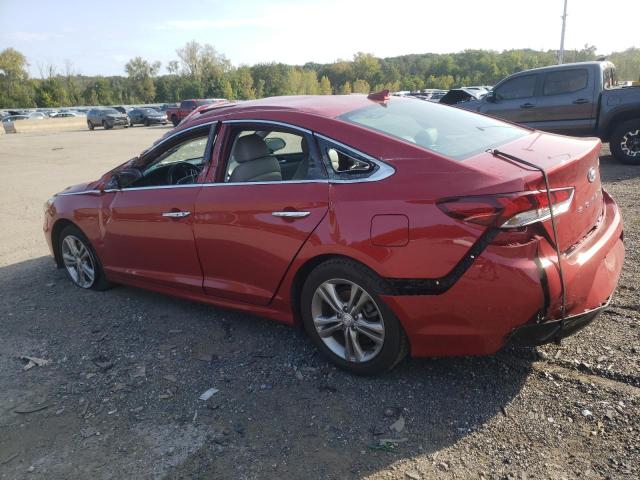 5NPE34AF4KH821177 - 2019 HYUNDAI SONATA LIMITED RED photo 2