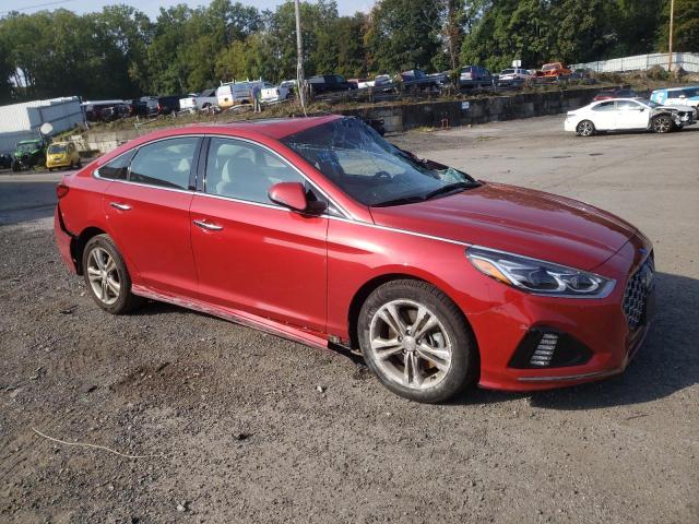 5NPE34AF4KH821177 - 2019 HYUNDAI SONATA LIMITED RED photo 4