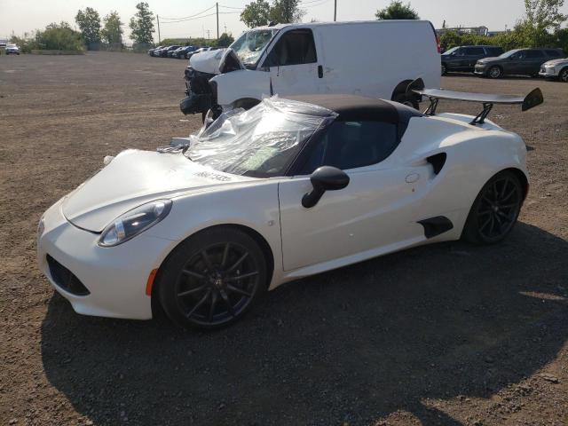 ZARBAAB46FM167238 - 2015 ALFA ROMEO 4C SPIDER WHITE photo 1