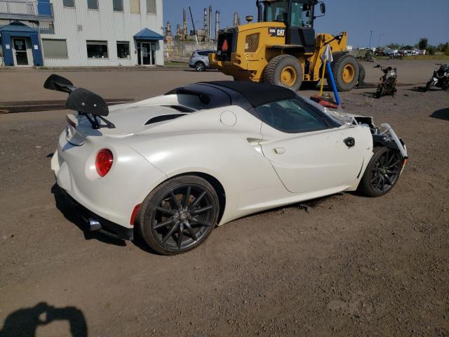 ZARBAAB46FM167238 - 2015 ALFA ROMEO 4C SPIDER WHITE photo 3