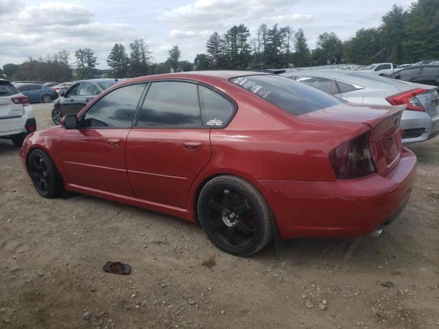 4S3BL676964209493 - 2006 SUBARU LEGACY GT LIMITED RED photo 2