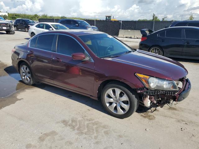 1HGCP2F79AA174297 - 2010 HONDA ACCORD EX BURGUNDY photo 4