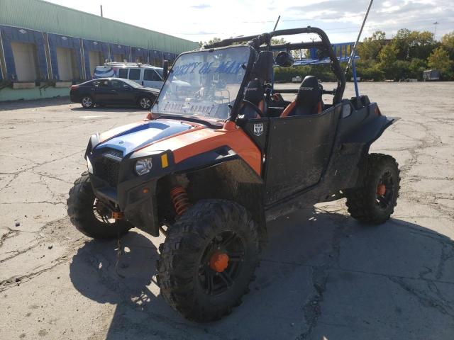 4XAJT9EA9EF261110 - 2014 POLARIS RZR 900 XP EPS ORANGE photo 2