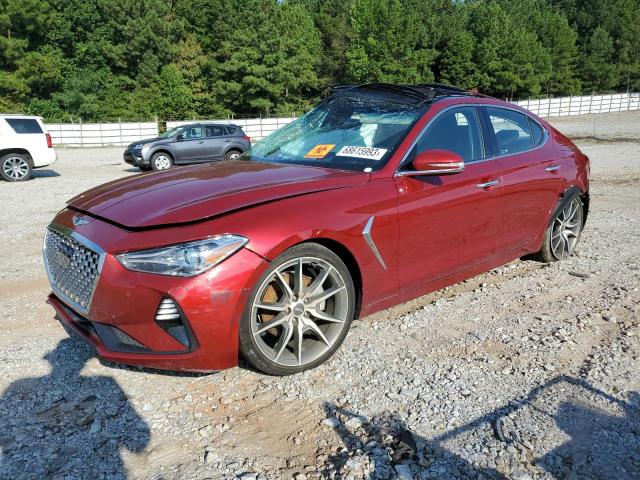 KMTG44LA3KU022649 - 2019 GENESIS G70 PRESTIGE RED photo 1