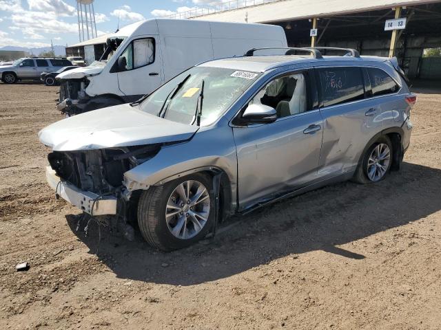 5TDJKRFH3FS213935 - 2015 TOYOTA HIGHLANDER XLE Gümüş foto 1