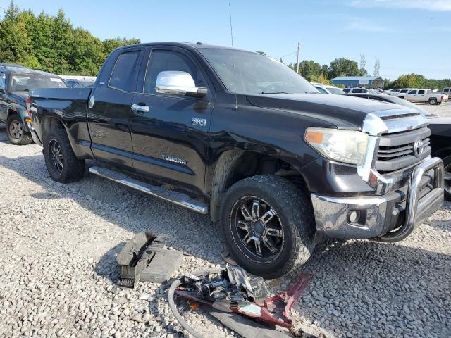 5TFUW5F15EX346590 - 2014 TOYOTA TUNDRA DOUBLE CAB SR BLACK photo 4