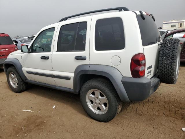 1J4GL48K57W694592 - 2007 JEEP LIBERTY SPORT WHITE photo 2