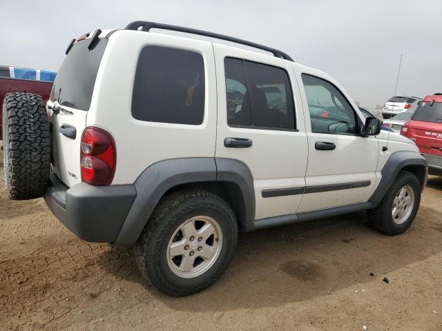 1J4GL48K57W694592 - 2007 JEEP LIBERTY SPORT WHITE photo 3