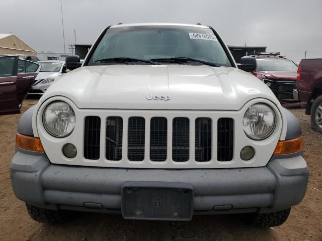 1J4GL48K57W694592 - 2007 JEEP LIBERTY SPORT WHITE photo 5