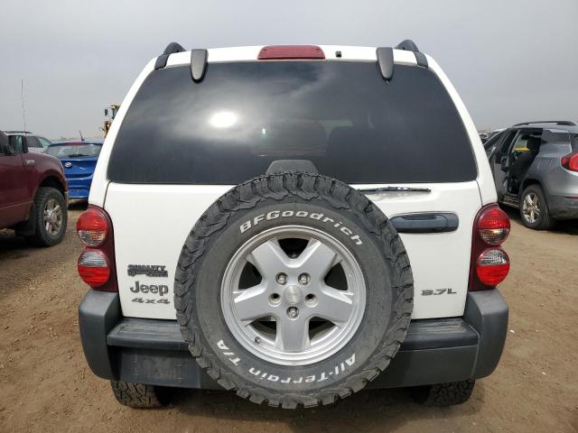 1J4GL48K57W694592 - 2007 JEEP LIBERTY SPORT WHITE photo 6