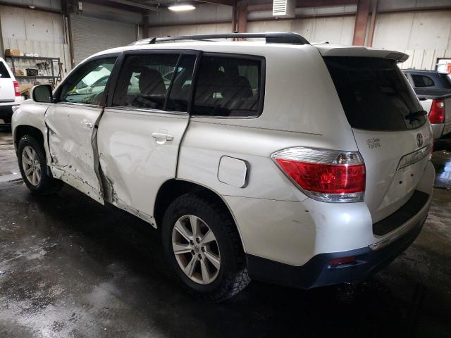 5TDBK3EH6CS108725 - 2012 TOYOTA HIGHLANDER BASE أبيض صورة 2
