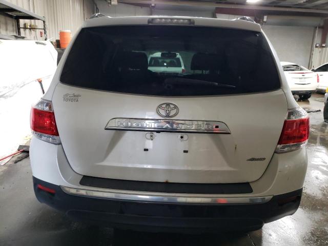 5TDBK3EH6CS108725 - 2012 TOYOTA HIGHLANDER BASE أبيض صورة 6