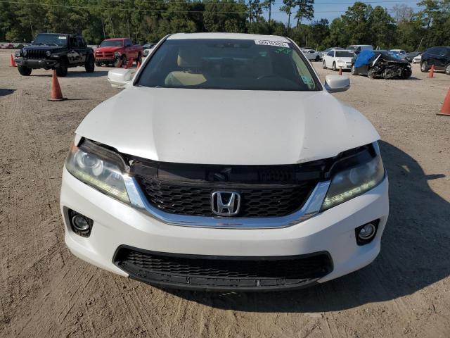 1HGCT2B83DA009697 - 2013 HONDA ACCORD EXL WHITE photo 5