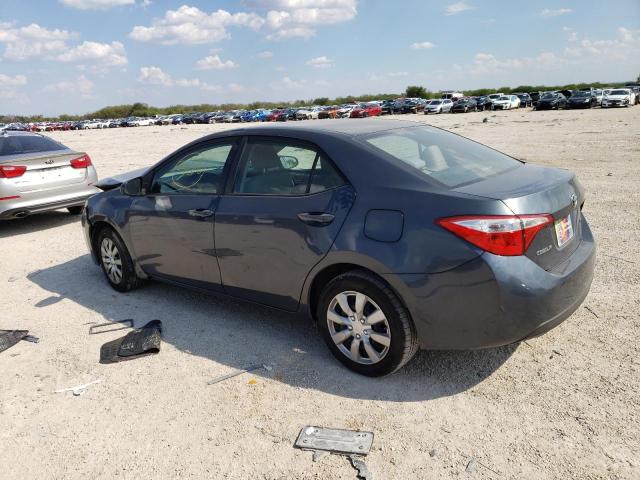 5YFBURHE8FP228330 - 2015 TOYOTA COROLLA L GRAY photo 2