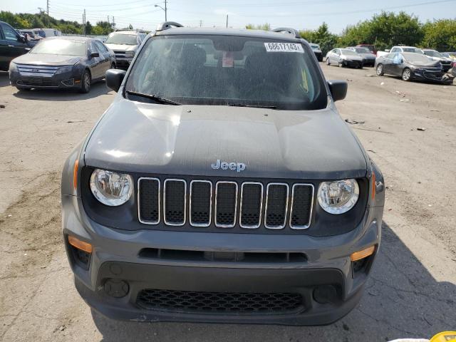 ZACNJBAB0KPK73710 - 2019 JEEP RENEGADE SPORT GRAY photo 5