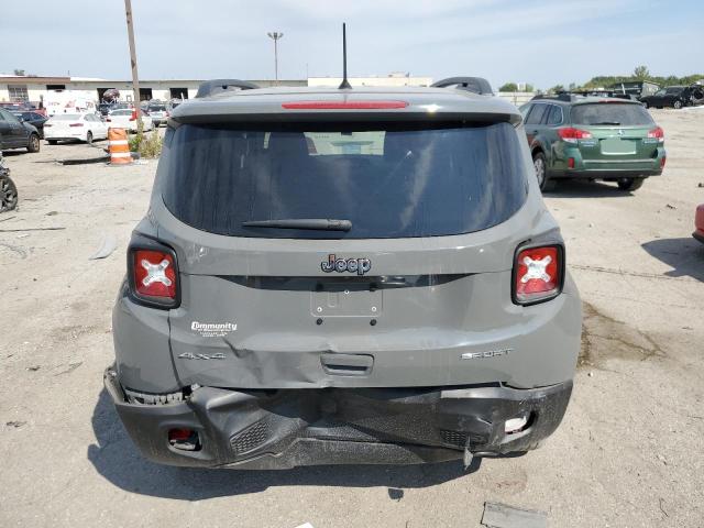 ZACNJBAB0KPK73710 - 2019 JEEP RENEGADE SPORT GRAY photo 6