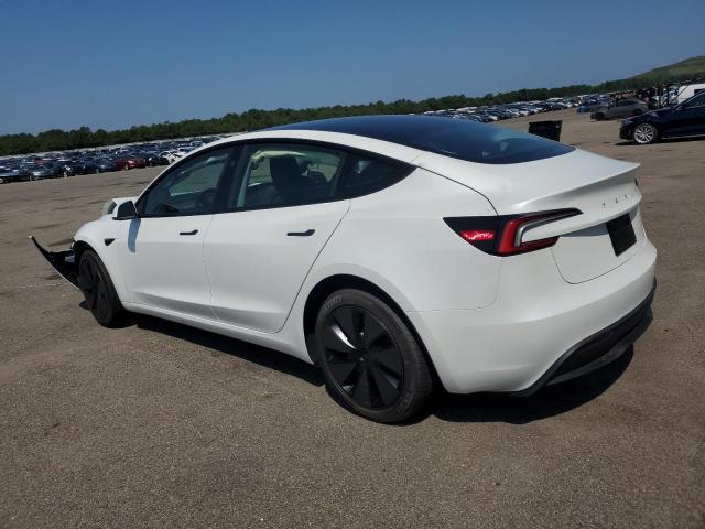 5YJ3E1EA9SF041401 - 2025 TESLA MODEL 3 白色 照片 2