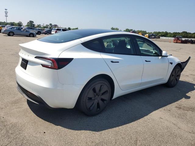 5YJ3E1EA9SF041401 - 2025 TESLA MODEL 3 白色 照片 3