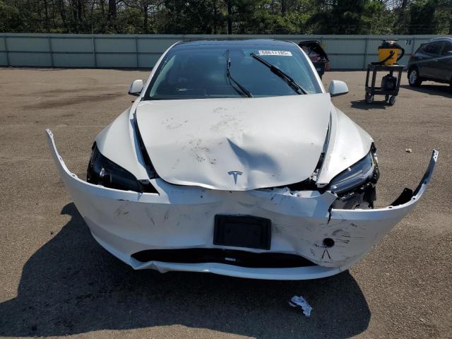 5YJ3E1EA9SF041401 - 2025 TESLA MODEL 3 白色 照片 5