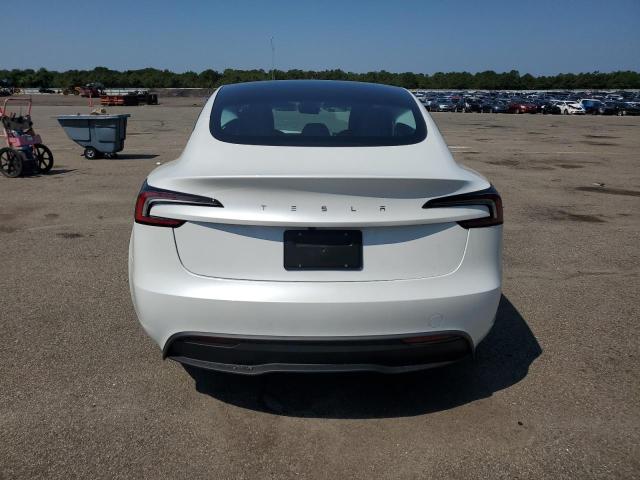 5YJ3E1EA9SF041401 - 2025 TESLA MODEL 3 白色 照片 6